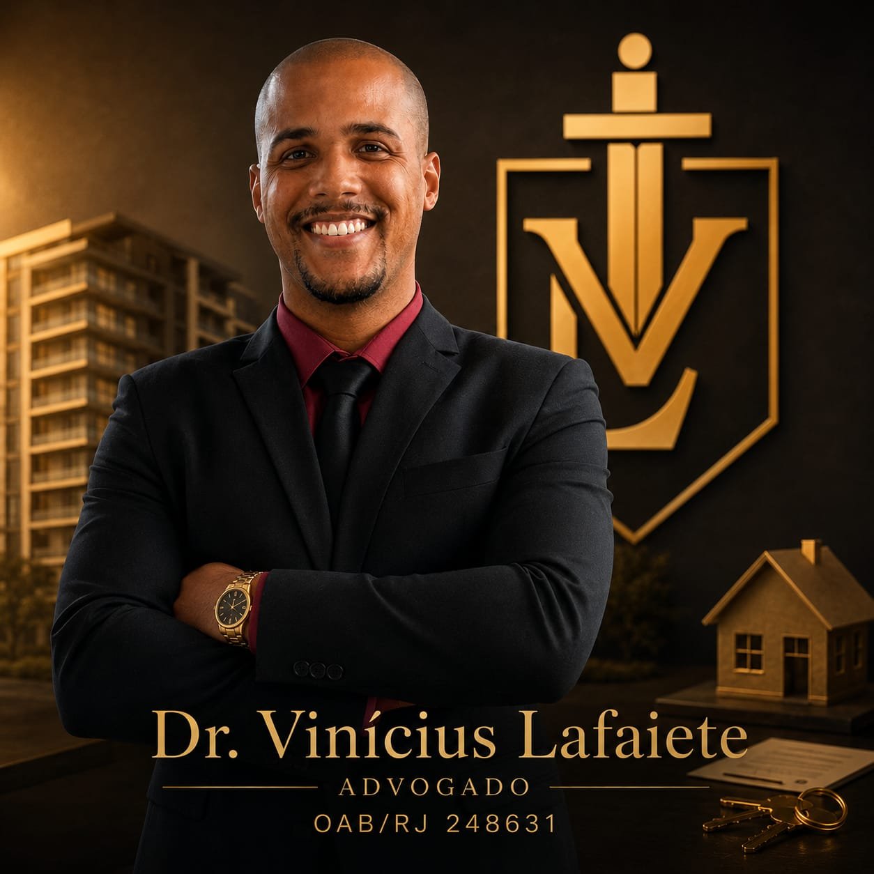 Dr. Vinícius Lafaiete, advogado imobiliário no Rio de Janeiro